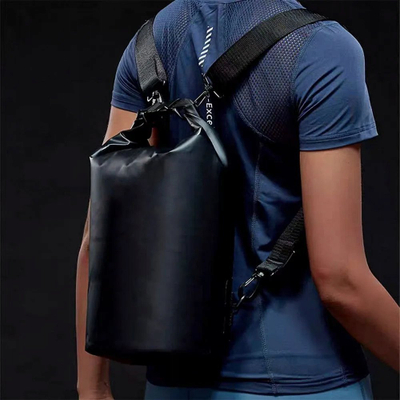Водоотпорна торба bucket, 10L, PVC, црна