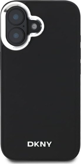 Mbulesë telefoni DKNY DKHMP15SPSCMCLK, për iPhone 15 6.1", MagSafe, e zezë