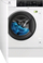 Lavatrice e integruar Electrolux EW8F348SCI, 8kg, 1400rpm, e bardhë