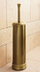 Furçë tualeti me mbajtëse Gedy Romance 7533, çelik inox, 41cm, ngjyrë bronzi