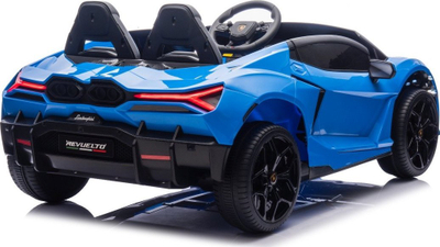 Makina elektrike për fëmijë Ramiz Lamborghini Revuelto Strong XL, model sportiv, blu