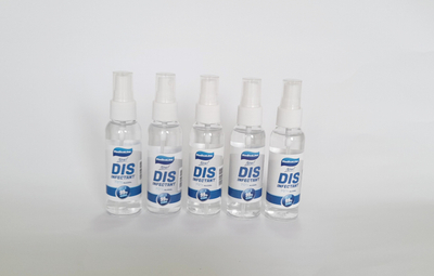 Set 5 dezinfektues 60ml, DAE5 alkool etilik 1L, 50 maska