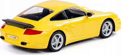 Makina lodër Polesie Legenda V6 89052, mekanizëm inertial, në kuti, e verdhë