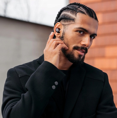 Kufje Sennheiser Momentum MTW4, Bluetooth, 7.5 orë bateri, IP54, të zeza/të bronzta