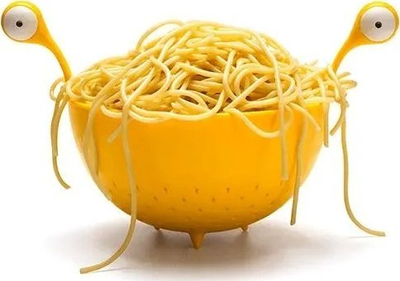 Kullesë kuzhine OTOTO Spaghetti Monster, plastikë pa BPA, 2.25L, e gjelbër