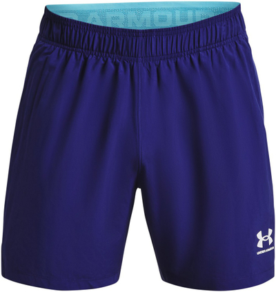 Спортски шорц Under Armour Accelerate за мажи, проветрувачка мрежа, сина боја