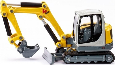 Lodër ekskavator Siku Super Wacker Neuson ET65 3559, model metalik, me zinxhirë, shumëngjyrëshe