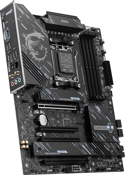 Pllakë amë MSI X870 PLUS WIFI, socket AM5, WiFi, e zezë