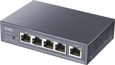 Ruter Cudy R700, Gigabit Multi WAN, VPN, gri