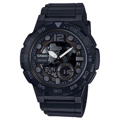 Orë dore Casio Collection AEQ 100W-1B