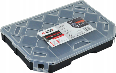 Organizues veglash Awtools i vogël, 284x195x40mm, plastik, transparent