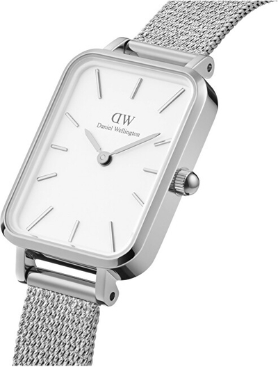Orë dore Daniel Wellington Quadro 20X26 Pressed Sterling S White DW00100438