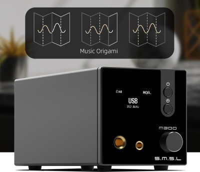 DAC Smsl M300SE, preamp dhe amplifikator kufjesh, MQA