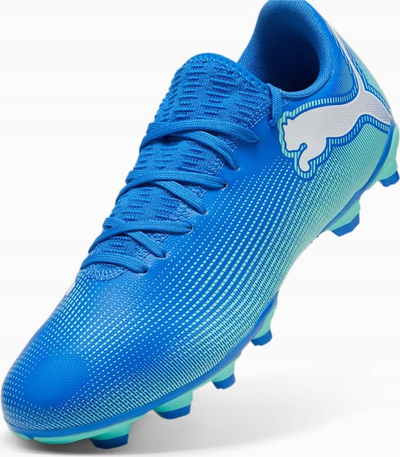 Këpucë futbolli Puma FUTURE 7 Play FG AG 107939 01, për meshkuj, blu