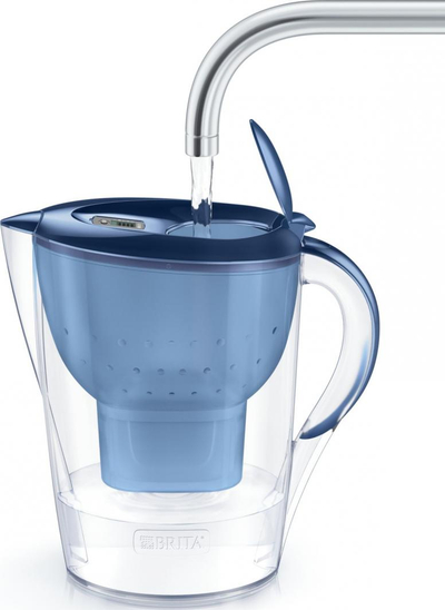 Бокал со филтер Brita Marella XL MX Plus, сина боја