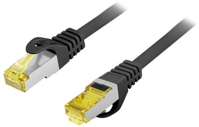 Kabllo rrjeti Equip Patch Cable Cat6A S/FTP, 40m, LSZH, e zezë