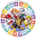 Balon foli Paw Patrol, rrumbullakët Ø 43cm, për helium, shumëngjyrësh