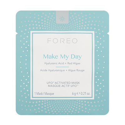 Maskë mbrojtëse/hidratuese për fytyrë Foreo UFO Make My Day (Activated Mask), 7 x 6 g