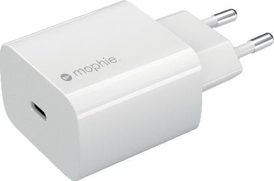 Karikues muri Mophie GaN Charger MPH049WHT, 30W, 1x USB C, i bardhë