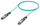 Kabllo optike Ubiquiti UACC-AOC-QSFP28-5M, 100 Gbps, 5 m, ngjyrë aqua