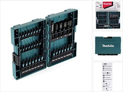 Set majash për kaçavida Makita B-66880, 35 copë