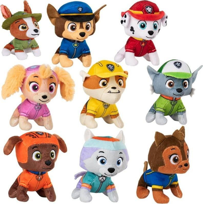 Lodër pelushi Spin Master Paw Patrol mini, 12.7 cm