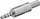 Plug audio Goobay 3.5 mm, stereo, 4 kontakte, metal