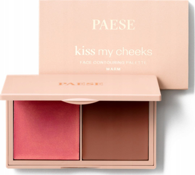 Палета за контурирање Paese Kiss My Cheeks 01 Warm, 15 g