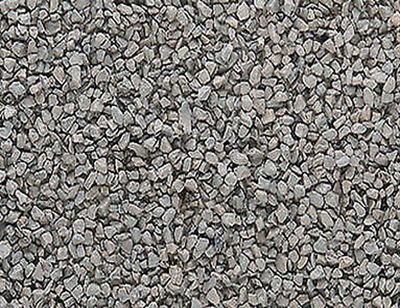 Balast Woodland Scenics B75, granulim i imët, 353 cm³, gri