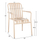 Kolltuk alumini Rachel 63x58x85Hcm (HM6088.07)