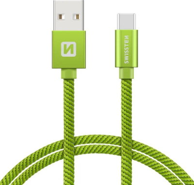 Kabllo karikimi SWISSTEN USB në USB C, 1.2m, ngjyrë argjendi