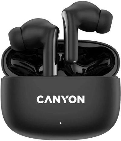 Безжични слушалки Canyon OnGo 9, on-ear, 6 часа батерија, црни