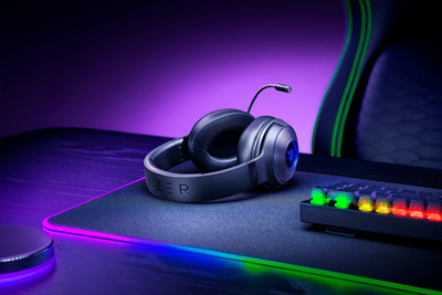 Слушалки за гејминг Razer Kraken V3 X, USB, со микрофон, црни