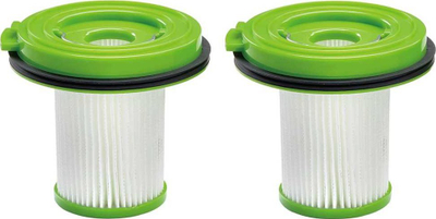 Filtër HEPA Greenworks ASV-HF2-GW, për fshesë me korrent GD24SV, set 2 copë - 1