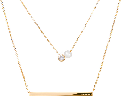 Qafore JwL Luxury Pearls JL0479CH, ngjyrë ari