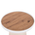 Set tavolina për kafe Duncan 2-pjesësh Φ80cm & Φ45cm (HM21082), bardhë