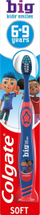 Furçë dhëmbësh Colgate Big Kids Smiles 6-9, për fëmijë, 1 copë, shumëngjyrëshe
