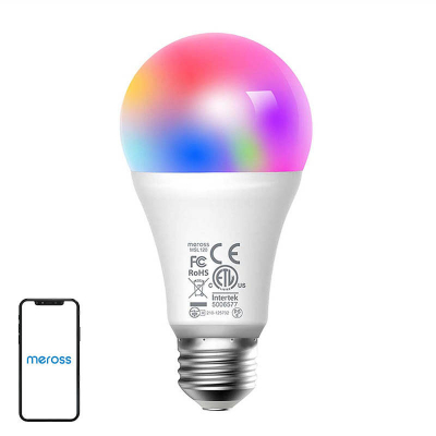 Llambë inteligente Meross Smart WiFi LED, RGB, kontroll me aplikacion, shumëngjyrëshe