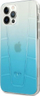 Kapak telefoni Mercedes MEHCP12LCLGBL për iPhone 12 Pro Max 6.7", Transparent Line, blu