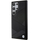 Kllëf telefoni BMW Leather Crossing Lines, për Galaxy S24 Ultra, hardcase, i zi