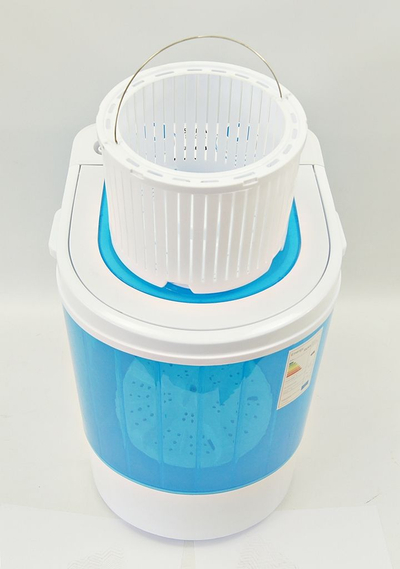 Lavatriçe portative Sigma XPB40-288, 4 kg, me shtrydhje, bardh e kaltër