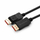 Kabllo DisplayPort Microconnect MC-DP-MMG-300V1.4, 3m, e zezë