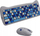 Set tastierë edhe mi wireless Canyon HSET-W6 Silent Kitty Edition, komplet me mousepad, blu