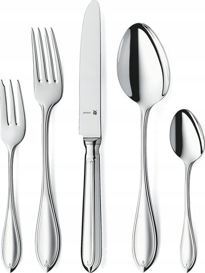 Set takëmesh WMF Premiere, 30 copë, çelik inox, argjendtë