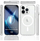 Kapak telefoni 3MK Armor MagCase për iPhone 14 Pro Max, i pajtueshëm me MagSafe, transparent