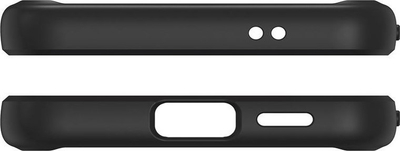 Kapak telefoni Spigen Ultra Hybrid për Samsung Galaxy S24, transparent, i zi mat