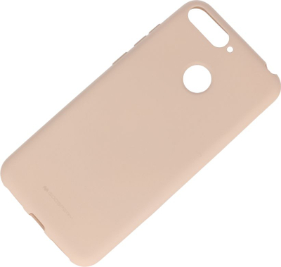 Kuti telefoni Mercury Premium Soft për Huawei Y6 2018, TPU, pink sand