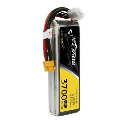 Bateri LiPo Tattu TAA37004S45X6, 14.8V, 3700mAh, e verdhë