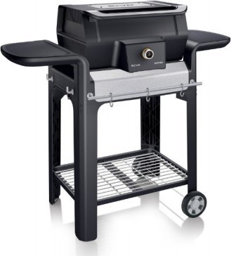 Grill elektrik Severin PG 8107 Sevo GTS, me kapak, në këmbë, i zi
