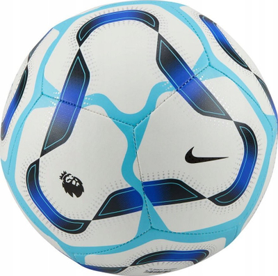 Top futbolli Nike Pitch Premier League për stërvitje, i bardhë me blu